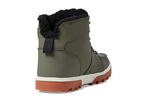 Image of DC Men's Woodland Cold Weather Casual High Top Shoe Snow Boot Fashion LIGHT OLIVE /OYSTER 7.5