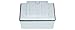 Made in USA Weatherproof Electrical Outlet Box, Box Cover & Duplex Outlet Kit - White