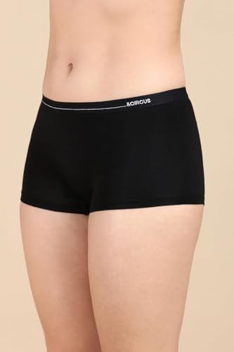 Image of &Circus Women's Puresoft Beechwood Modal Boyshorts | Innerwear for Women Seamless Underwear for Women Brief Boxer for Women