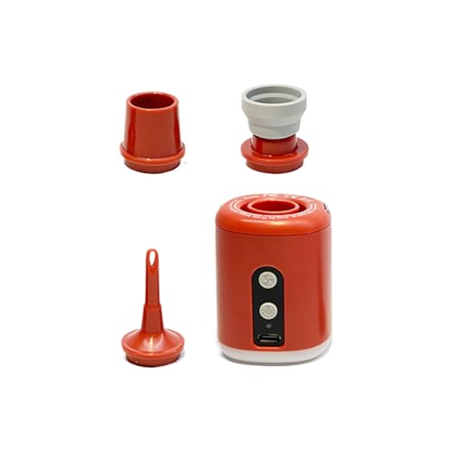 Bomba De Aire - Inflador Portátil Recargable, Mini Dispositivo De Alta Velocidad Herramienta De Desinflado Rápido, Batería Compacta De 1600 MAh, Accesorio Portátil Ligero | Bomba Eléctrica Para