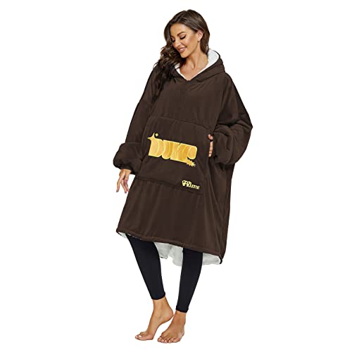 Pull Couverture à Capuche, Pull Plaid Polaire avec Poche Portable, Couverture Portable Sweat à Capuche avec Manche et Chapeau, Sweat-Shirt Sherpa Surdimensionné Chaud Doux pour Femme Homme Enfant Cover