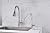 Apaix Drinking Water Faucet Brushed Stainless Steel, Kitchen Water Purifier Faucet for Non-Air Gap Reverse Osmosis Water Filtration System