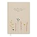 Produktbild Eine der Guten Lehrerkalender 2025 2026, A4 Lehrerplaner, 1 Doppelseite pro Woche, Schuljahresplaner für Schuljahr 25/26, Creme Beige mit Blumen, nachhaltig & klimaneutral