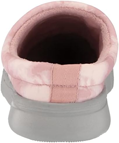 Dearfoams Women's Kendra Sport Lounge Memory Foam Clog Slipper, Pink Nylon, Medium | Image 2