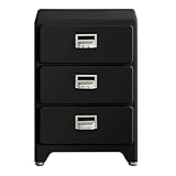 Diseño desmontable de 3 niveles: tres cajones de archivos individuales se pueden usar juntos o separados y reorganizados for adaptarse a su espacio, perfectos for apilar verticalmente o distribuirlos en habitaciones for un almacenamiento flexible y personalizable.