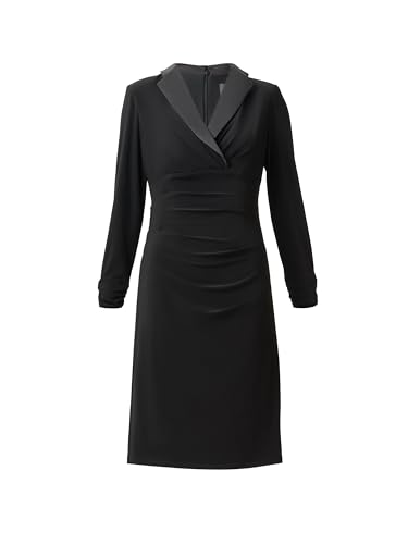 Adrianna Papell Women's Jersey Tuxedo Dress4