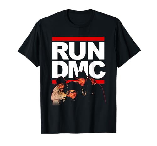 Run DMC Official Red Outline Photo T-Shirt