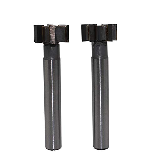 2Pcs 25x12mm 6Flute Alloy Straight Shank Milling Cutter Carbide Milling Cutter