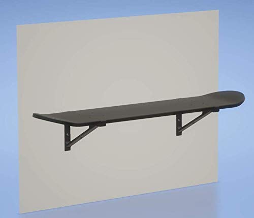 Skateboard Shelf Wall Mount Wall Bracket (Turn Your Skateboard Into A Shelf)