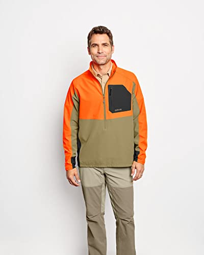 Image of Orvis Pro Lightweight Softshell Hoodie and Pullover for Men - Athletic Shell with DWR Finish, Breathable, Adjustable Hem