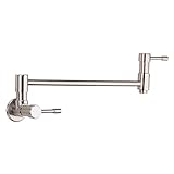 Danze D205012SS Melrose Wall Mount Pot Filler, Stainless Steel
