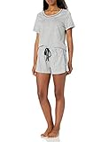 Tommy Hilfiger Women's Top and Short Bottom Pajama Pj Set