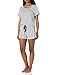 Tommy Hilfiger Women's Top and Short Bottom Pajama Pj Set