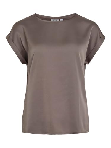 Vila Viellette S/S Satin Top - Noos