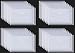 Xzyppci 40pcs Plastic Envelopes,Poly Envelope,A4 Size