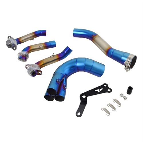 Tubo enlace delantero de escape para adaptar silenciador de 51 mm en Tracer 9 GT
