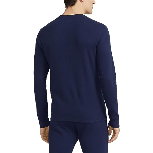 POLO RALPH LAUREN Embossed Waffle Long Sleeve Crew2