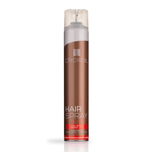 CRIOXIDIL - Laca Pelo Profesional - Spray Antihumedad - 1000 ml - Fijación Extra Fuerte - Secado Rápido - Antiencrespamiento Cabello - Acabado Suave y Brillante - No Deja Residuos - Fácil de Eliminar