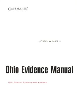 Unknown Binding Ohio Evidence Manual Book