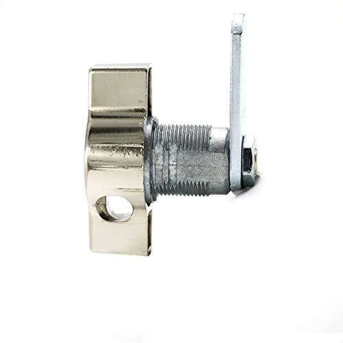 Spindschloss VDB Drehriegelschloss für Vorhängeschlösser – Knebel-Vorreiberschloss für Spinde & Schließfächer in Umkleiden, Werkstätten, Büros – für Holz- & Metallschränke – Made in Germany