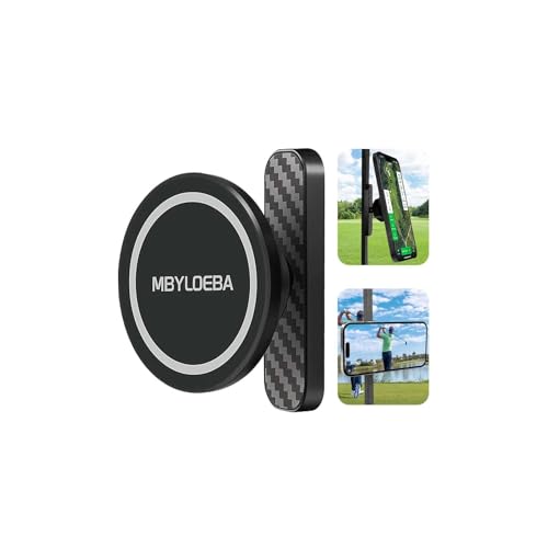 Mbyloeba Magnetic Golf Cart Phone Holder
