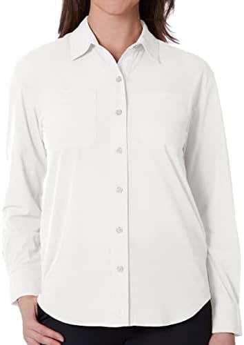 SCOTTeVEST Sabrina Women's Travel Shirt with 6 hidden pockets
