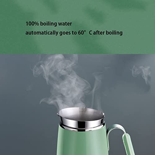Hervidor eléctrico con diseño doble capa y base giratoria 360° miniatura 3