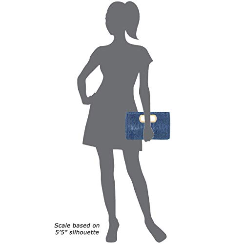 Image of Top Handle Straw Clutch