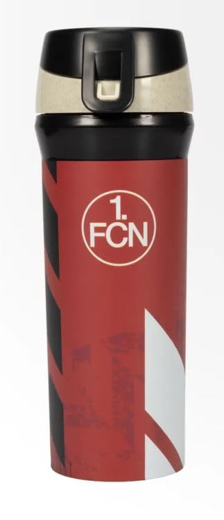 1. FC Nürnberg 1. FCN Trinkflasche ** Wappen ** 0 65 l Fassungsvermögen