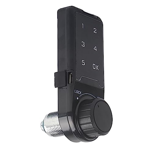 Serratura di sicurezza digitale per armadietti di sicurezza elettronici, con codice di sicurezza, con tastiera, chiave di accesso per la scuola, centro termale/sauna, piscina, palestra, supermercato