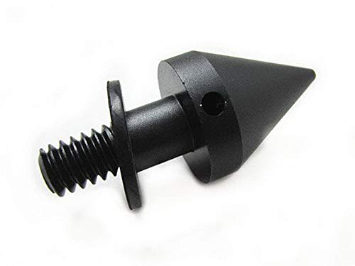 Ijdmtoy Matte Finish Black Finish Front Or Rear Bumper Protector Spikes Guards Compatible With 2007-2015 W451 Smart Fortwo #TOP1