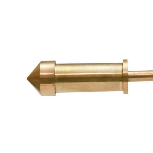Image of Brass Dowsing Rods Pair with Plastic Handle | Aura Energy Checker | Feng Shui | Reiki | Dowser | Diving Rod | Dowsing L Rods Pair | Only 2 Rods |