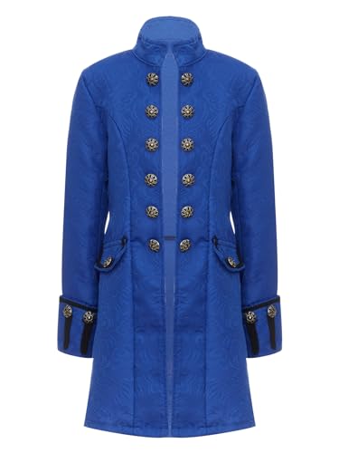 LiiYii - Disfraz de príncipe infantil de niño Blazer gótico