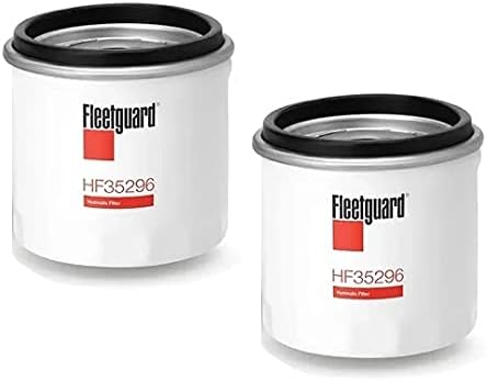 HF35296 Fleetguard Hydraulic, Spin-On (Pack of 2), Replaces Allison 29539579, Baldwin BT8460, Donaldson P550606, Luber Finer LFH8737, Wix 57701