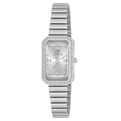 Carlington Iconic Analog Watches for Women with Premium Linked Stainless Steel Strap – CT 2032 Carlington Iconic Analog Watches for Women with Premium Linked Stainless Steel Strap – CT 2032