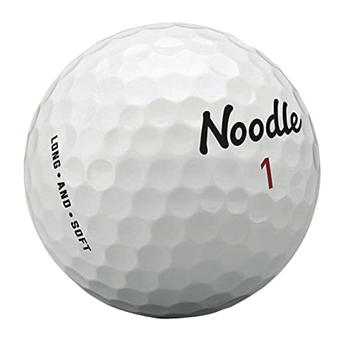 TaylorMade Noodle Long & Soft Golf Balls - 24 Pack - White