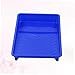 DIYEAH Storage Container for Home Paint Roller Handy Painting Roller Container Painting Roller Pan Paint Trays Tools Paint Brush Rollers Tool Tray Storage Plate Blue