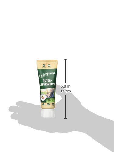 Hundeleberwurst Christopherus Puten-Leberwurst für Hunde 75 g
