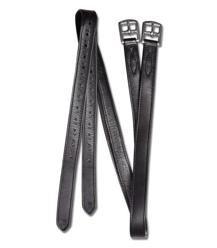 WALDHAUSEN Steigbügelriemen X-Line Soft, 140 cm, schwarz