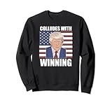 Photo Gallery trump collude con il vincitore divertente presidente trump supporter felpa Photo Gallery trump collude con il vincitore divertente presidente trump supporter felpa