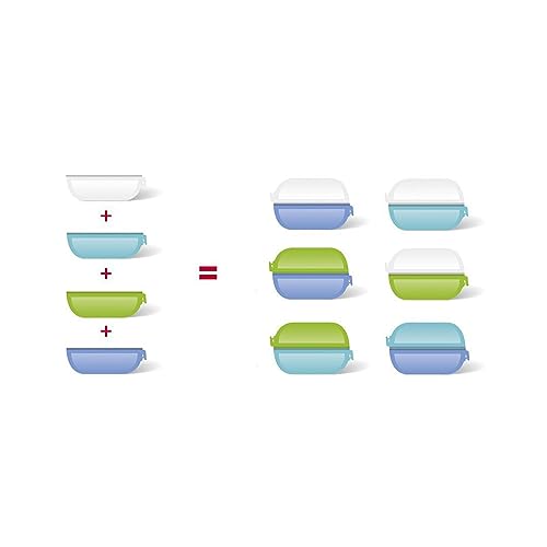 Emsa Variabolo Set Bambino 4 Pezzi Blu-Verde - 2