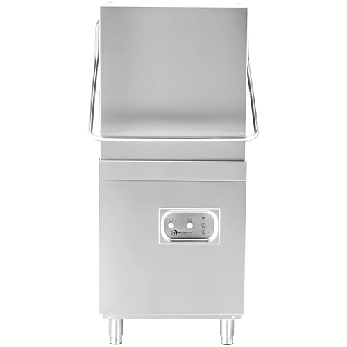 Lave-vaisselle professionnel WORLDMAI 50x50 avec pompe de vidange et pompe de rinçage. Horeca Lave-vaisselle pour grande cuisine, bar et restaurant. - FABRIQUÉ EN EUROPE