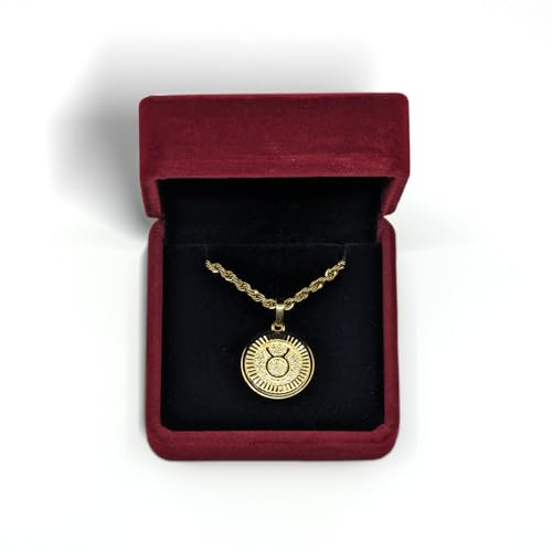 18k Gold Plated Zodiac Necklace & Pendant - Gold Necklace for Women & Men, Tarnish & Water Resistant, Birthday Gifts for Women & Men2