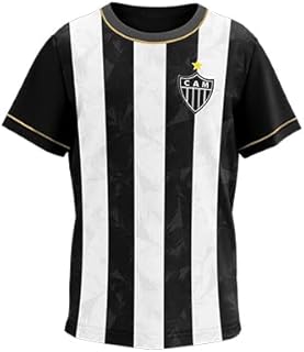 Camisa Atlético Mineiro Trevo Preta e Branca