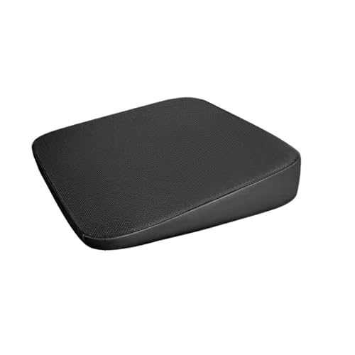 LGSETU Car Seat Cushion Universal Wedge Car Seat Cushion Foam Truck Seat Cushion Wear-Resistant Short People Driver Seat Booster(Black 6CM)