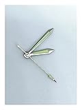Adecuado para reparar, reemplazar o hacer relojes y relojes, absolutamente adecuado para la puntada cruzada, bordado tridimensional, relojes artesanales, sin marco Relojes de pared, etc.