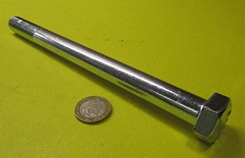 Grade 5 Zinc Steel Hex Bolts RH PT 5/8"-18 x 8.00 Length
