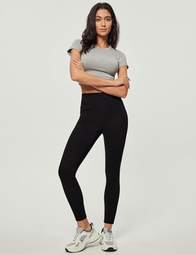Image of Heathyoga Yoga Pants with Pockets Extra Soft Leggings with Pockets for Women Non See-Through High Waist Workout Leggings