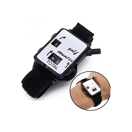 GANAZONO - Brazaletes para árbitros y golfistas, 3 piezas, contador de puntuación digital, color negro miniatura 4
