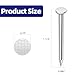 1-1/2 Inch Hardware Nails, Stainless Steel Flat Nails, Wood Nails, Wall Nails, Common Nails, 300 PCS